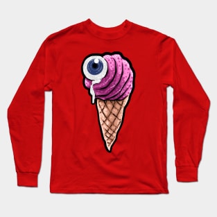 Ice Cream Eye Long Sleeve T-Shirt